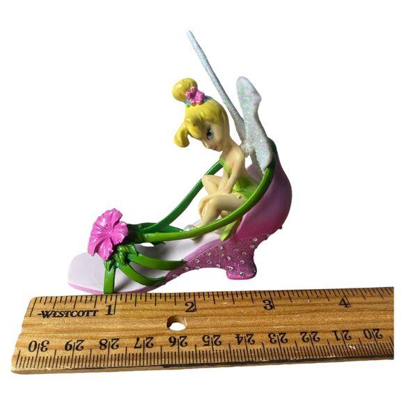 Hamilton Tinker Bell In Petunia Sass Shoe Figurine Disney Fairy Collectible - Picture 6 of 7